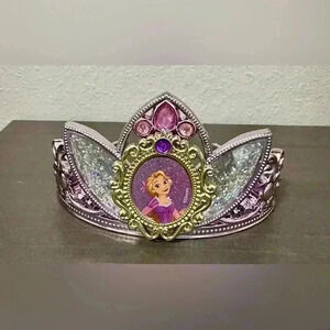 Disney Princess‎ Rapunzel Tiara Crown Glitter Shimmer Toy Kids Costume Accessory